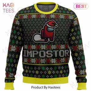 Impostor Among Us Ugly Christmas Sweater