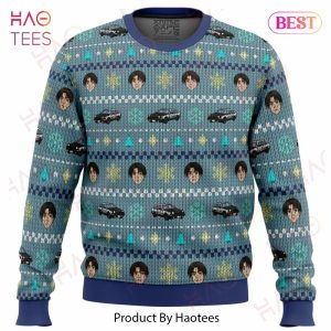 Initial D Takumi Fujiwara Ugly Christmas Sweater