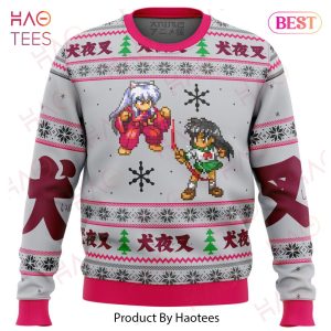 Inuyasha and Kagome Alt Ugly Christmas Sweater