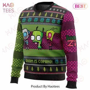 Invader ZiM Ugly Christmas Sweater