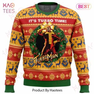 It’s Turbo Time Turbo Time Ugly Christmas Sweater