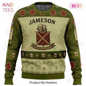 Jameson Irish Whiskey Ugly Christmas Sweater
