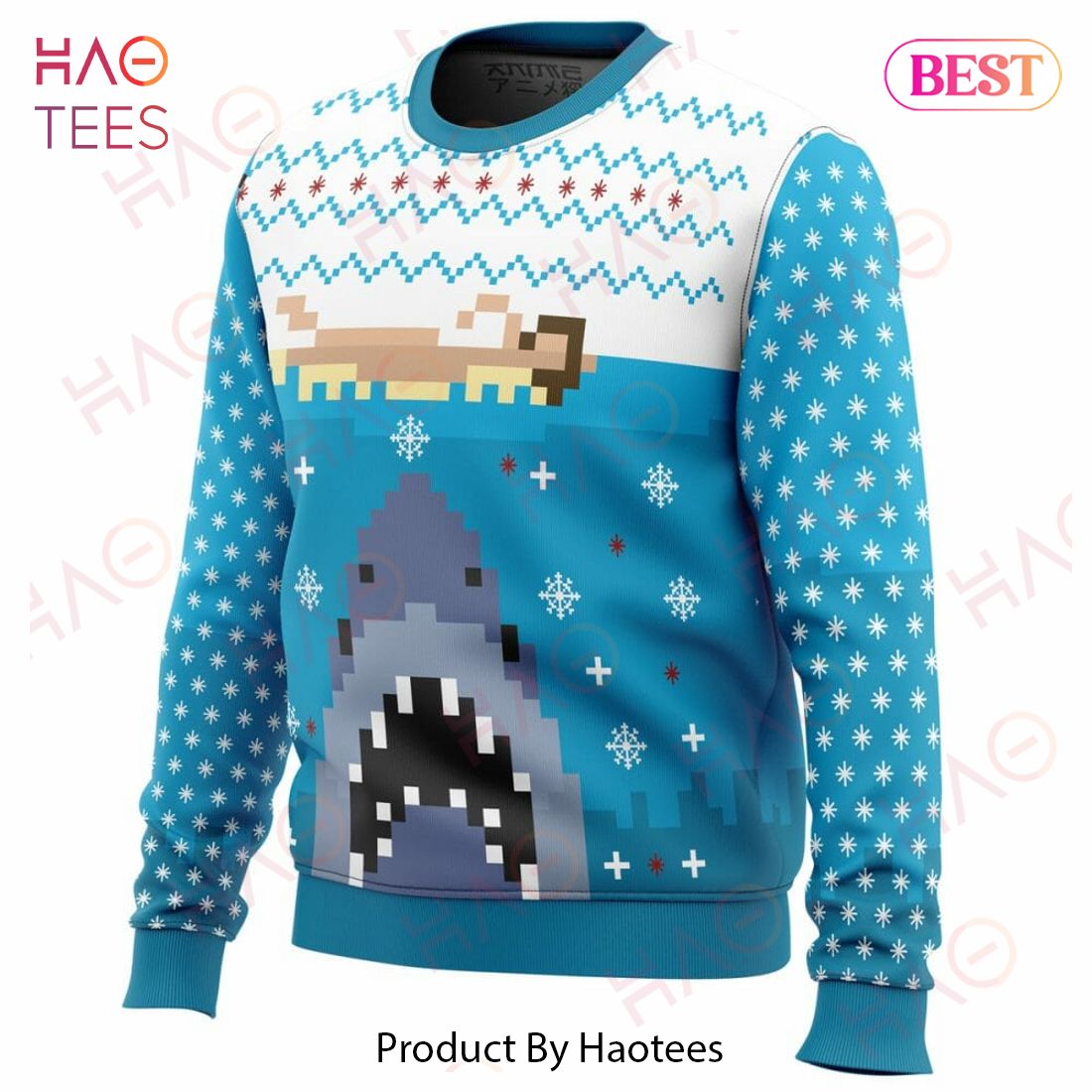 Jaws Ugly Christmas Sweater Jaws Ugly Christmas Sweater