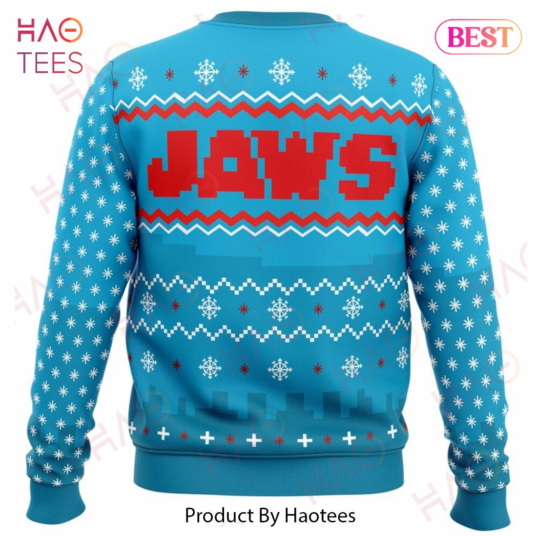Jaws Ugly Christmas Sweater Jaws Ugly Christmas Sweater