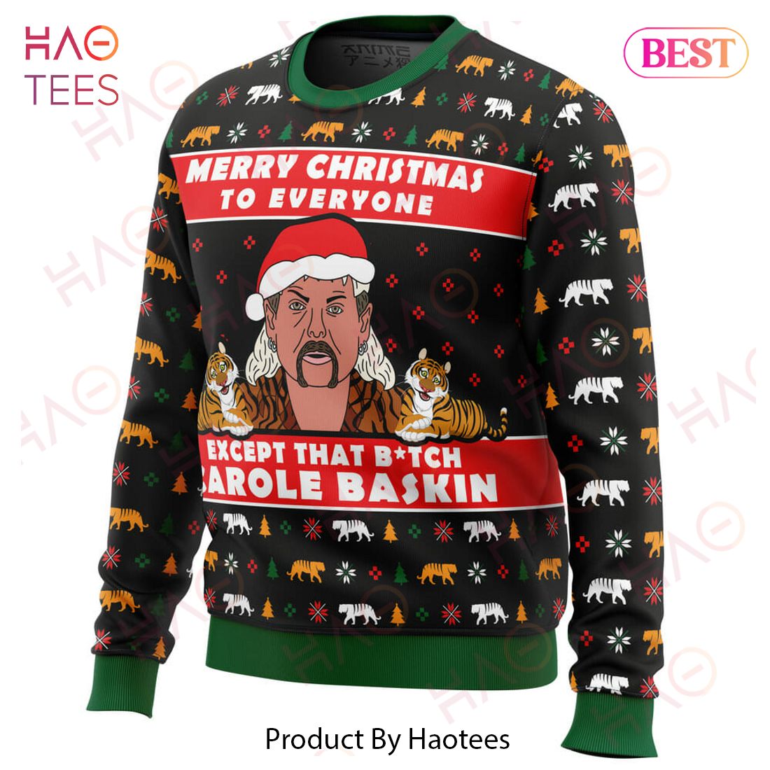 Joe Exotic Tiger King Ugly Christmas Sweater Joe Exotic Tiger King Ugly Christmas Sweater