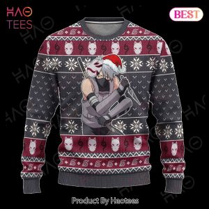 Kakashi Anbu Ugly Christmas Sweater Naruto Anime Xmas Gift