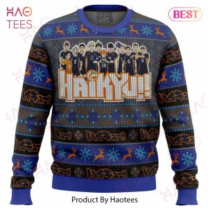 Karasuno High Haikyuu Ugly Christmas Sweater