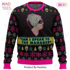 Karen Talks to Manager Meme Ugly Christmas Sweater