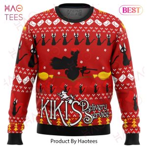 Kiki’s Delivery Service Ugly Christmas Sweater