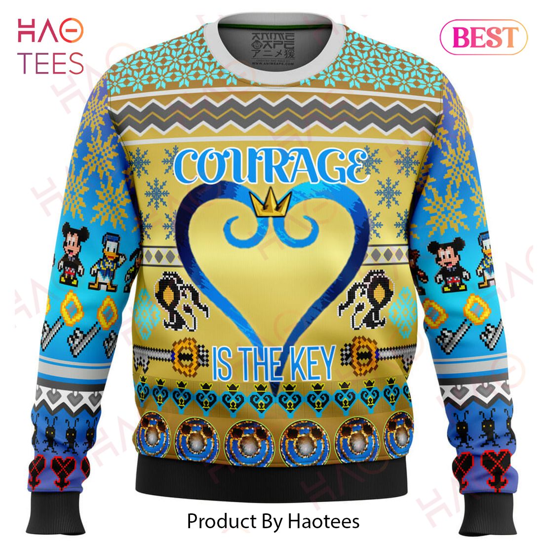 Kingdom Hearts Ugly Christmas Sweater