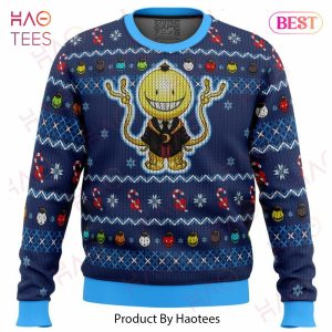 Koro Sensei Tentacles Assassination Classroom Ugly Christmas Sweater