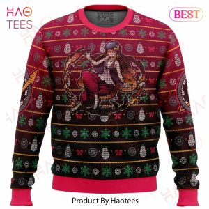 Kurisu Makise Steins Gate Ugly Christmas Sweater