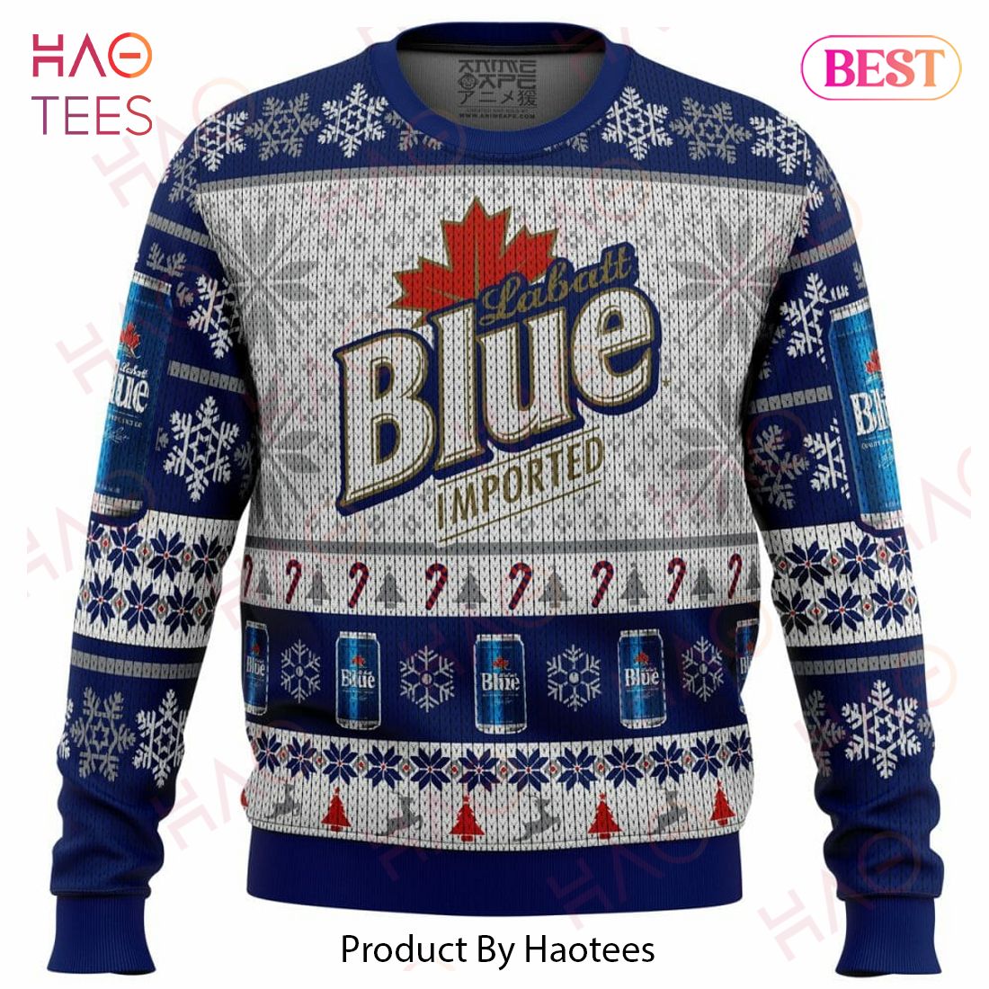 Labatt Blue Ugly Christmas Sweater