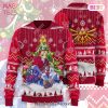 Legend Of Zelda Ugly Sweater Red Hyrule And Triforce Symbol Sweater Legend Of Zelda Sweater 2022