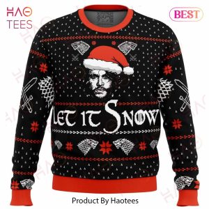 Let it Snow Jon Game of Thrones Ugly Christmas Sweater