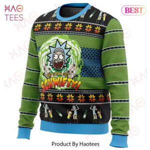 Let’s Get Schwifty! Rick and Morty Ugly Christmas Sweater