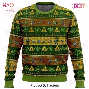 Link Adventure Legend of Zelda Ugly Christmas Sweater