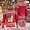 Llama Christmas Sweater Cute Fa La La La Llama Red Ugly Sweater 2022