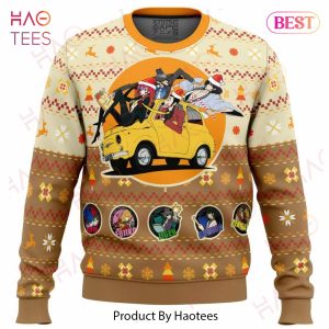Lupin the 3rd Happy Trip Ugly Christmas Sweater