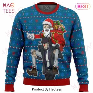 Lupin the 3rd Run Run Rudolph Ugly Christmas Sweater