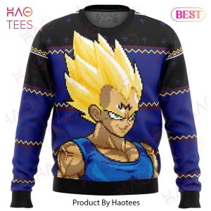 Majin Vegeta dbz Ugly Christmas Sweater