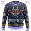 Majoras Mask Seamless Pattern Legend of Zelda Ugly Christmas Sweater Majoras Mask Seamless Pattern Legend of Zelda Ugly Christmas Sweater