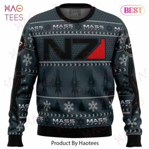 Mass Effect N7 Ugly Christmas Sweater