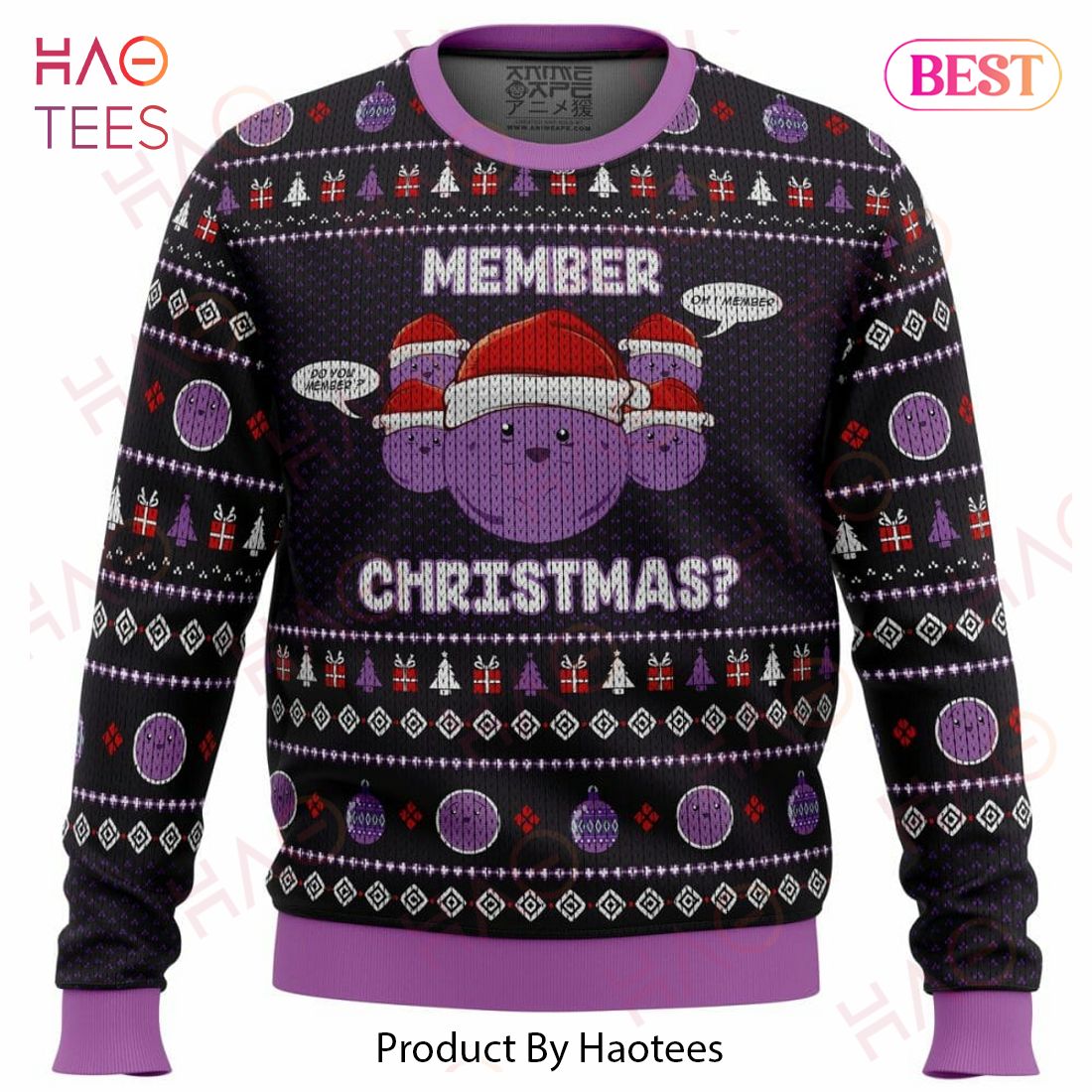 Member Berries South Park Ugly Christmas Sweater