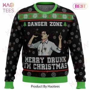 Merry Drunk I’m Christmas Sterling Archer Black Ugly Christmas Sweater