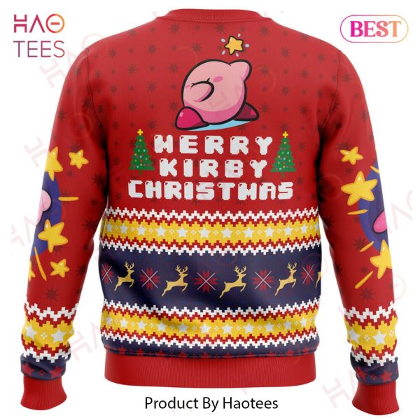 Merry Kirby Christmas Kirby Ugly Christmas Sweater
