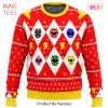 Mighty Morphin Power Rangers Red Ugly Christmas Sweater