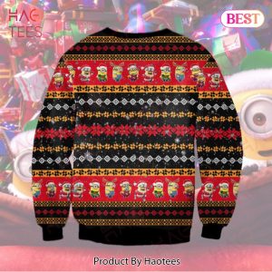 Minions Ugly Sweater Minion Snow Day Chrsitmas Pattern Sweater Amazing Minions Sweater 2022