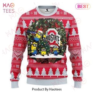 Minions Ugly Sweater Ohio State Minion Christmas Pattern Sweater Awesome Minions Sweater 2022