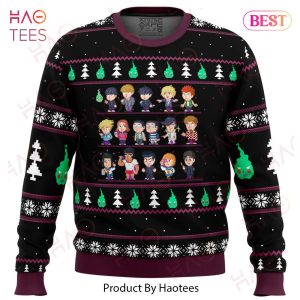 Mob Psycho 100 Sprites Ugly Christmas Sweater