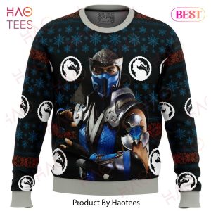 Mortal Kombat Sub Zero Ugly Christmas Sweater