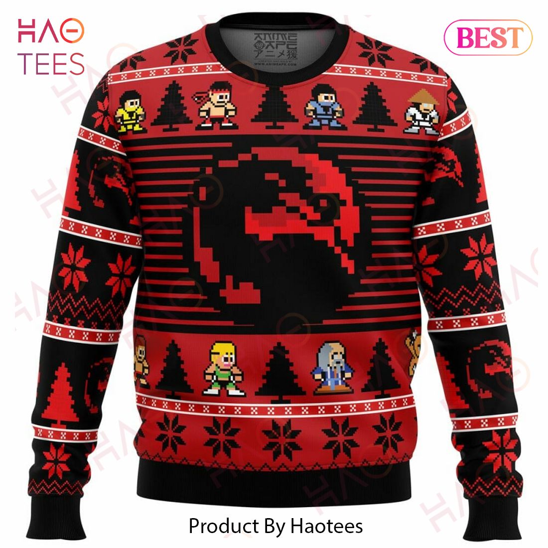 Mortal Kombat Ugly Christmas Sweater