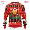 MV Christmas Ugly Sweater Captain American Christmas Pattern Blue Red White Sweater 2022