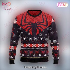 MV Christmas Ugly Sweater Spider Suit Christmas Tis The Season To Be Spidey Sweater 2022