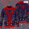 MV Ugly Sweater Ironman Character Christmas Pattern Sweater Cool Ironman Ugly Sweater 2022