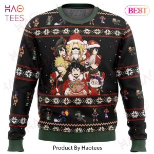 My Hero Academia Boku No Holiday Ugly Christmas Sweater