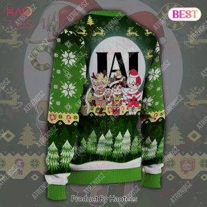 My Hero Academia Sweater Midoriya Izuku Todoroki Shouto Tenya Iida Green Ugly Sweater 2022