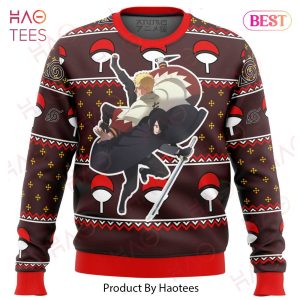 Naruto Sasuke Grown Ugly Christmas Sweater