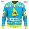 Nickelodeon Cartoons Rainbow SpongeBob Ugly Christmas Sweater