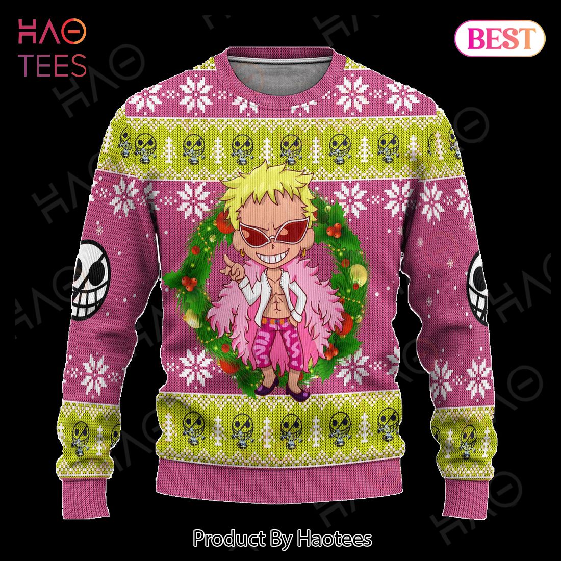 One Piece – Donquixote Anime Ugly Christmas Sweater Xmas Gift