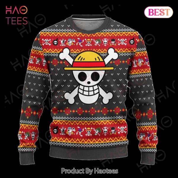 One Piece Anime Ugly Christmas Sweater Symbol Xmas Gift
