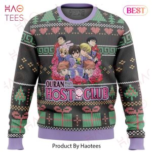 Ouran High School Alt Ugly Christmas Sweater
