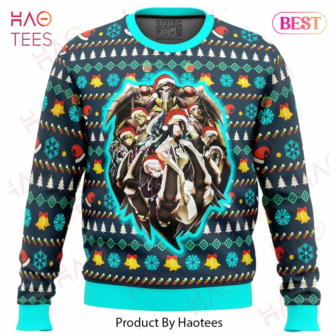 Overlord Master of The Dark Guild Ugly Christmas Sweater