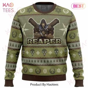 Overwatch The Reaper Ugly Christmas Sweater