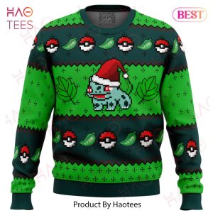 Pokemon Bulbasaur Ugly Christmas Sweater