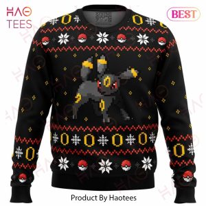 Pokemon Ring of Umbreon Ugly Christmas Sweater